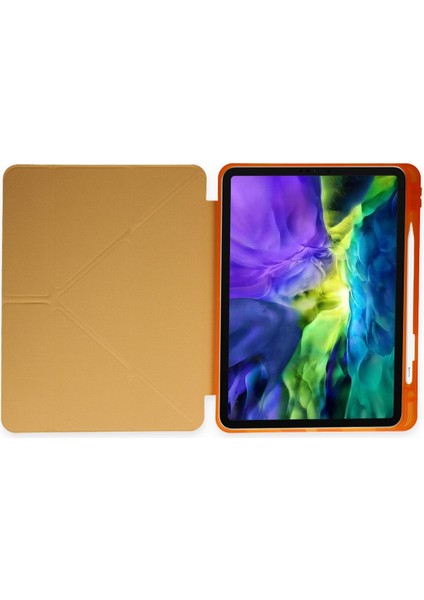 iPad 5 Air 9.7 Kılıf Kalemlikli Mars Tablet Kılıfı - Sarı indirimleri