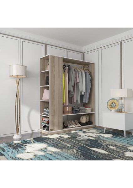 Kenzlife giysi dolabı abdullah 180*150*45 crd gardırop