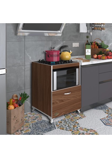 Kenzlife ocak dolabı demi cvz 85*60*57 mutfak modül mini fırın ankastre ocak için