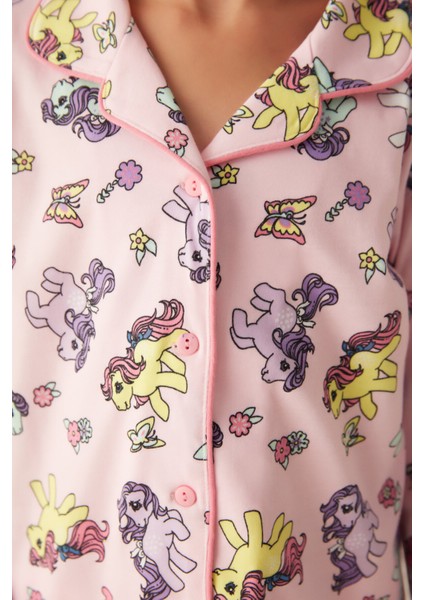 Pembe G.lic Pony Pijama Takımı