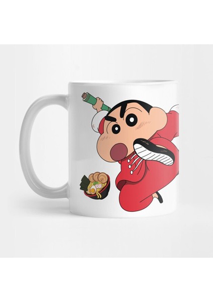 Kung Fu Ustası Shinchan Kupa Bardak