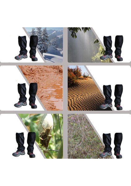 Su Geçirmez Bot Kar Gaitors Yürüyüş Ekipmanı Nefes Alabilen Botlar Ayakkabı Kapağı (Yurt Dışından) fiyatları