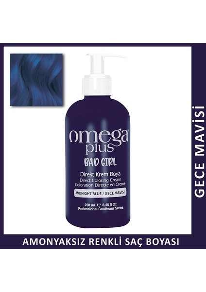 Omega Plus Bad Girl Midnight Blue (Gece Mavisi) 8681807042039