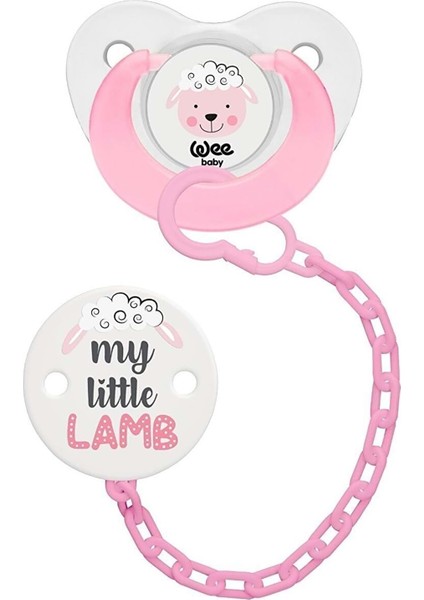 373 Emzik ve Askı Seti No:3 18+ Ay Pembe