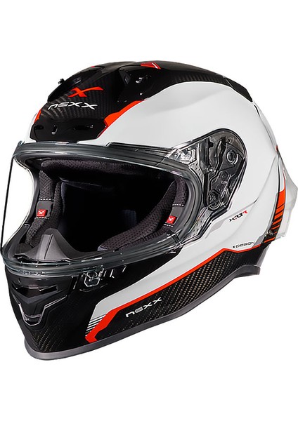 X.R3R Karbon Beyaz-Kırmızı Kask fiyatları