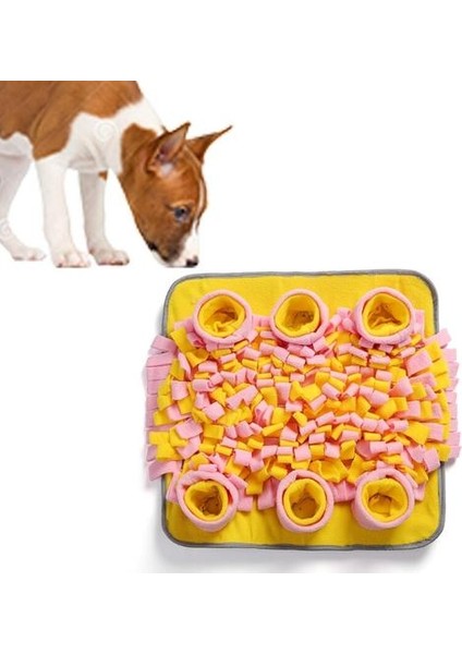 Kare Şekilli Köpek Snuffle Besleme Mat Pet Nosework Eğitim Yavaş Yeme Dayanıklı Oyun Pedi Yıkanabilir Yastık Yumuşak Bulmaca | Köpek Oyuncakları fiyatları