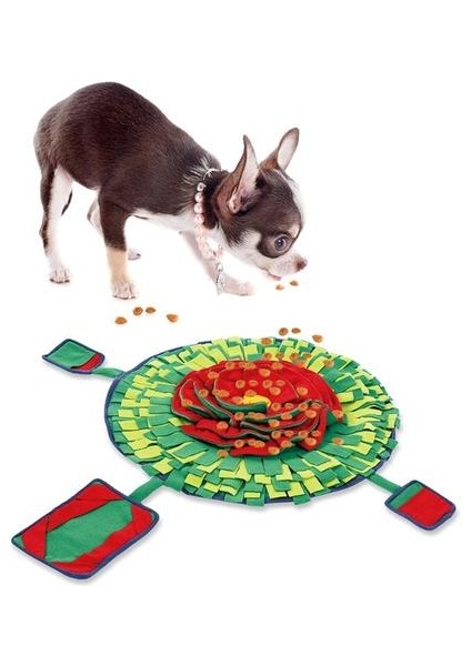 Pet Köpek Snuffle Mat Burun Kokusu Eğitim Battaniye Koku Pad Yavaş Besleme Kase Gıda Dağıtıcı Halı Stres Rahatlatmak Stres Bulmaca | Köpek Oyuncakları(Yurt Dışından) modelleri