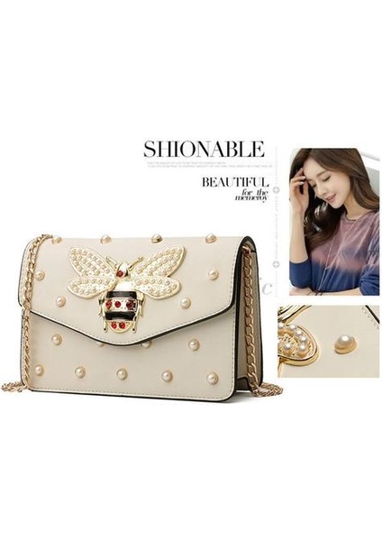 2017 Lüks Rhinestones Kakma Çanta Küçük Kare Zincir Çanta Kadın Crossbody Çanta(Yurt Dışından)