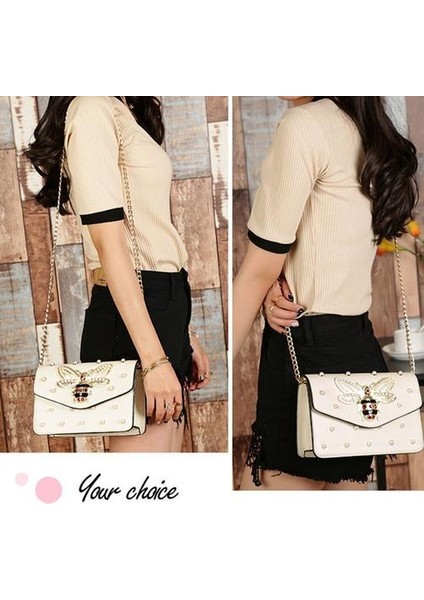 2017 Lüks Rhinestones Kakma Çanta Küçük Kare Zincir Çanta Kadın Crossbody Çanta(Yurt Dışından)