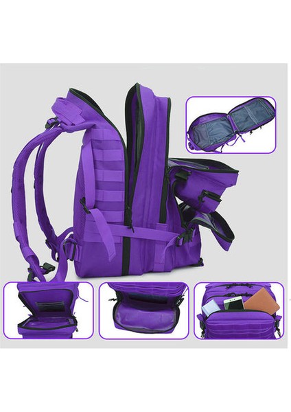 45L Adam / Kadınlar Askeri Sırt Çantası Taktik Crossfit Spor Çanta Spor Su Geçirmez Molle Bug Out Çanta Açık Hiking Trekking Sırt Çantası modelleri