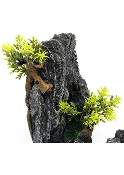 Eko Rockery Akvaryum Balık Tankı Peyzaj Dekorasyon Vintage Ev Reçine Gizle | Süslemeler (Yurt Dışından) modelleri