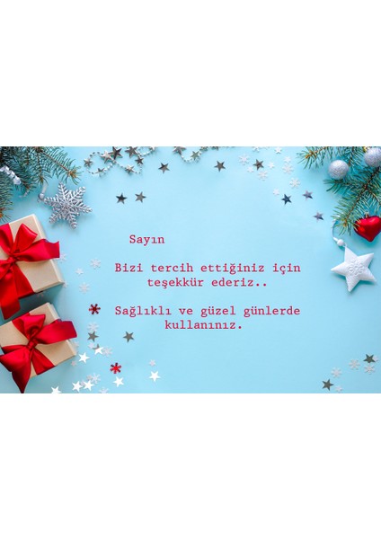 Teşekkür Kartı 5,5 x 8,5 cm 100 Adet