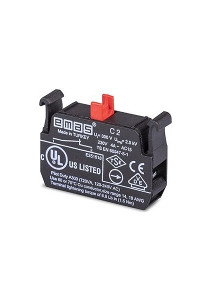 Yedek 1nc Kontak Blok