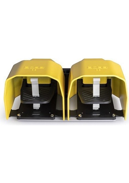 Pdk Serisi Metal Korumalı (1no+1nc)+(1no+1nc) Taşıma Kol Delikli Çiftli Sarı Plastik Pedal fiyatları