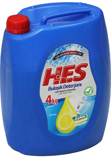 Sıvı Bulaşık Deterjanı Limon 3,7 lt
