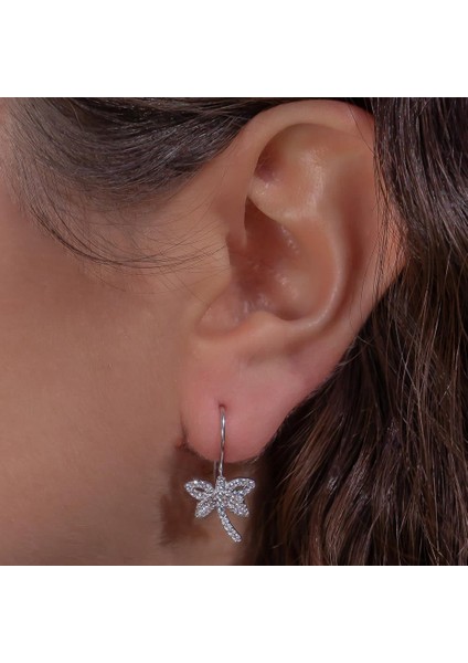 Yusufcuk Tasarımlı Çengelli 925 Ayar Gümüş Küpe