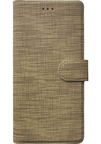 Xiaomi Redmi Note 9 Kılıf Cüzdan Kapaklı Kartlıklı Kumaş + Ekran Koruyucu Nano