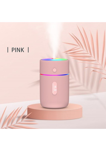 Shenzhen Xin Xin 220ML USB Mini Araba Hava Nemlendirici Difüzör LED Gece Lambası - Pembe  (Yurt Dışından)