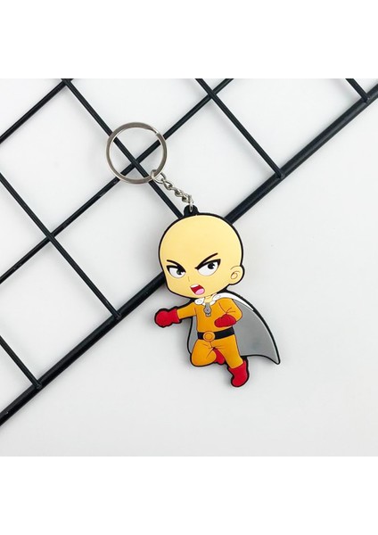 One Punch Man Saitama Silikon Anahtarlık