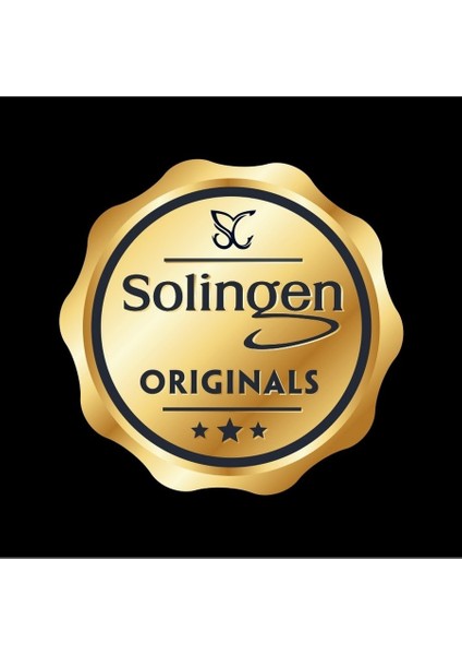 Keskin Solingen Marka Meyve & Sebze Bıçağı 6 Adet Simli Gold-Siyah fırsatları
