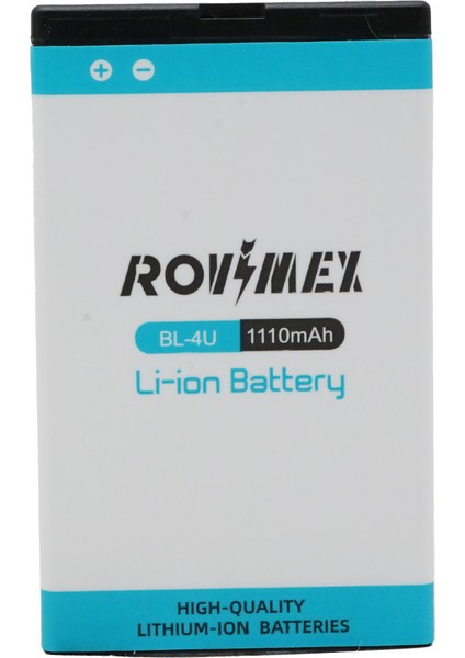 Nokia Bl-4u Rovimex Batarya Pil