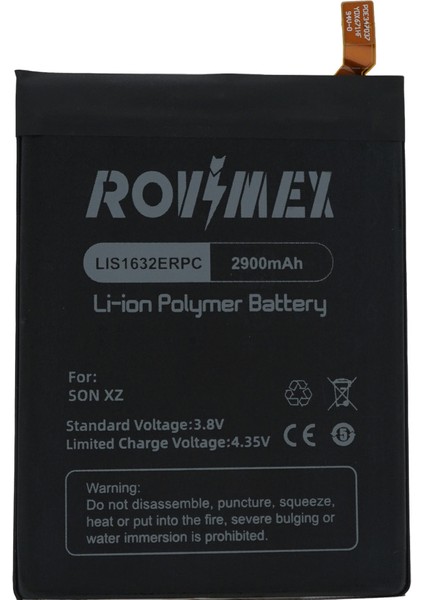 Sony Xperia Xz (f8331) Batarya Pil - 2900 mAh