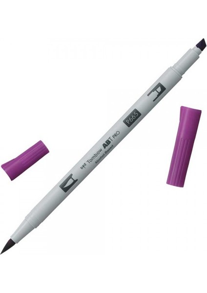 : Ab-Tp Pro Dual Brush Pen Grafik Kalemi : Purple 665