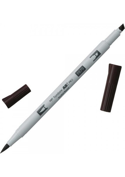 : Ab-Tp Pro Dual Brush Pen Grafik Kalemi : Brown 879