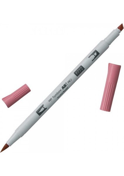: Ab-Tp Pro Dual Brush Pen Grafik Kalemi : Dusty Rose (Blush) 772