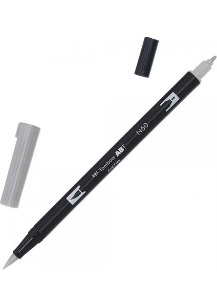 : Ab-T Dual Brush Pen Grafik Kalemi : Cool Gray 6 N60