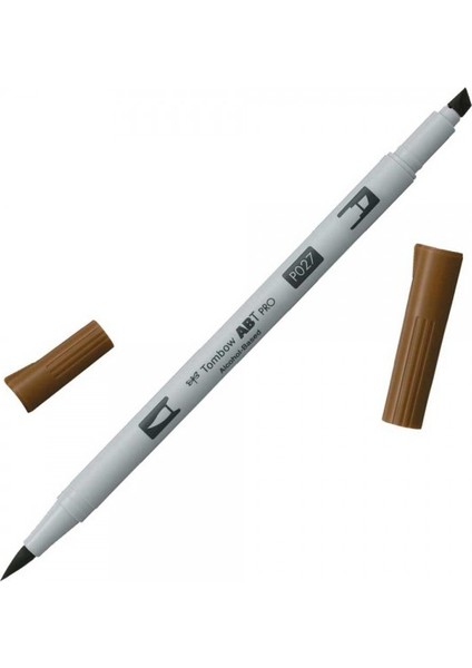 : Ab-Tp Pro Dual Brush Pen Grafik Kalemi : Dark Ochre 027