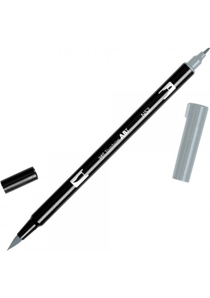 : Ab-T Dual Brush Pen Grafik Kalemi : Cool Gray 8 N52