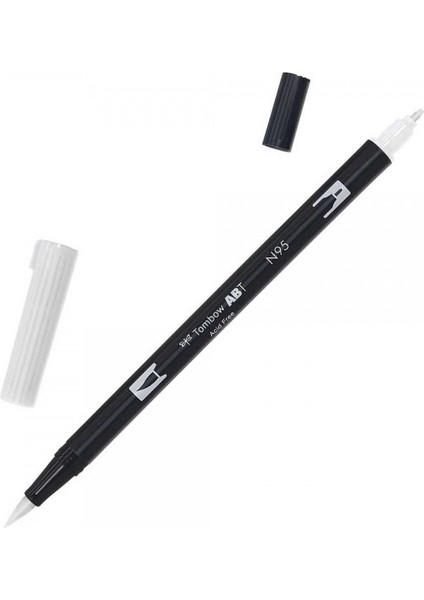 : Ab-T Dual Brush Pen Grafik Kalemi : Cool Gray 1 N95
