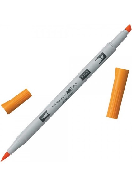 : Ab-Tp Pro Dual Brush Pen Grafik Kalemi : Chrome Orange 993