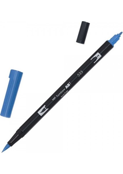 : Ab-T Dual Brush Pen Grafik Kalemi : Cobalt Blue 535