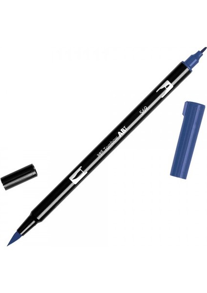 : Ab-T Dual Brush Pen Grafik Kalemi : Jet Blue 569