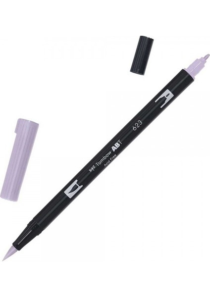 : Ab-T Dual Brush Pen Grafik Kalemi : Purple Sage 623