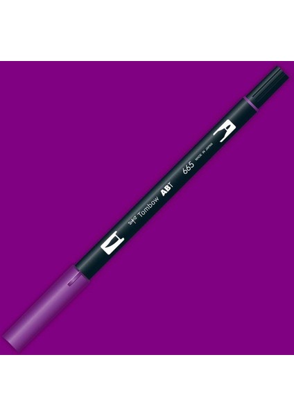 : Ab-T Dual Brush Pen Grafik Kalemi : Purple 665 fiyatları