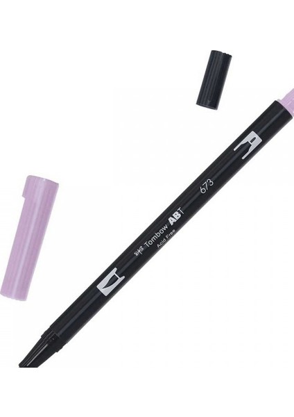 : Ab-T Dual Brush Pen Grafik Kalemi : Orchid 673