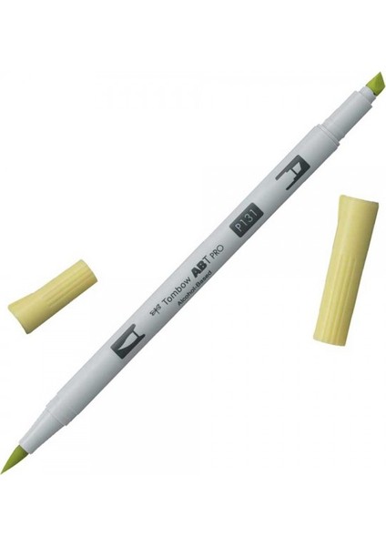 : Ab-Tp Pro Dual Brush Pen Grafik Kalemi : Lemon Lime 131