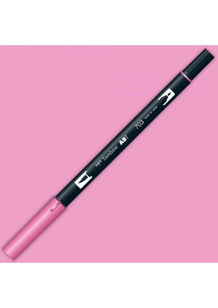 : Ab-T Dual Brush Pen Grafik Kalemi : Pink Rose 703 fiyatları