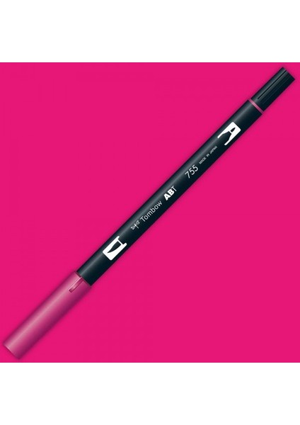 : Ab-T Dual Brush Pen Grafik Kalemi : Rubine Red 755 fiyatları