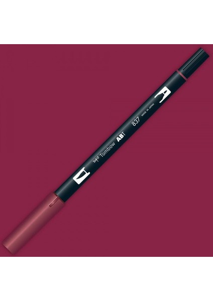 : Ab-T Dual Brush Pen Grafik Kalemi : Wine Red 837 fiyatları
