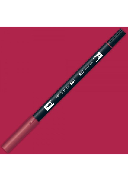: Ab-T Dual Brush Pen Grafik Kalemi : Crimson 847 fiyatları