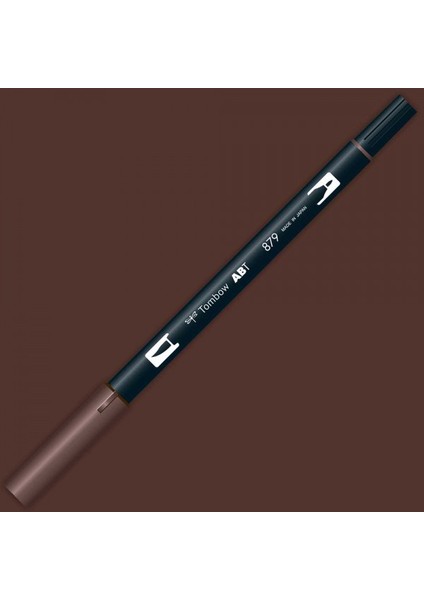 : Ab-T Dual Brush Pen Grafik Kalemi : Brown 879 fiyatları