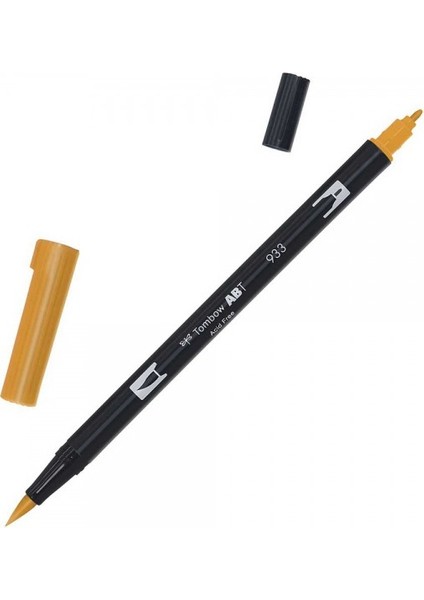 : Ab-T Dual Brush Pen Grafik Kalemi : Orange 933