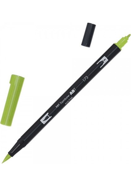 : Ab-T Dual Brush Pen Grafik Kalemi : Willow Green 173