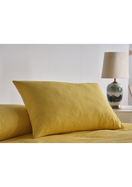 Sofia Çift Kişilik Kingsize Nevresim Takımı - Sarı fiyatları