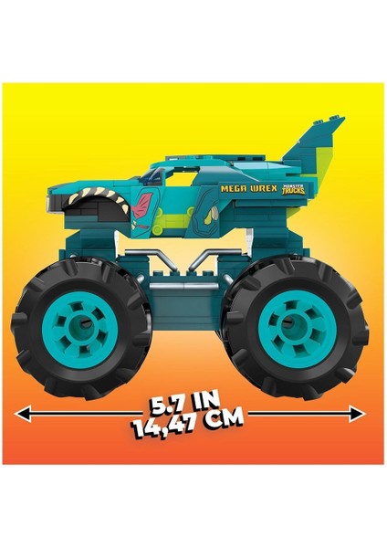 HDJ95 , Hot Wheels Wrex Monster Truck, 187 Parça, +5 Yaş modelleri