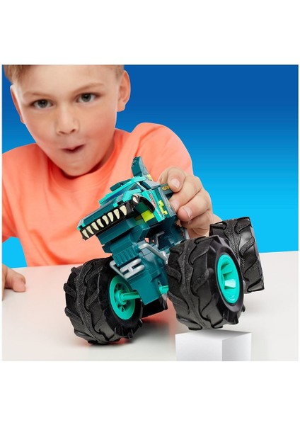 HDJ95 , Hot Wheels Wrex Monster Truck, 187 Parça, +5 Yaş fırsatları
